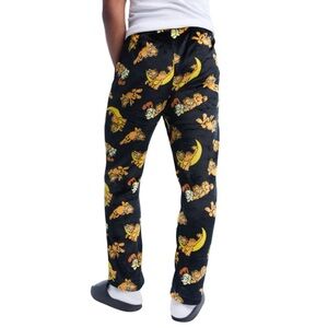 Garfield Black Fleece PJ Pants
